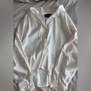 Light pink Satin shirt